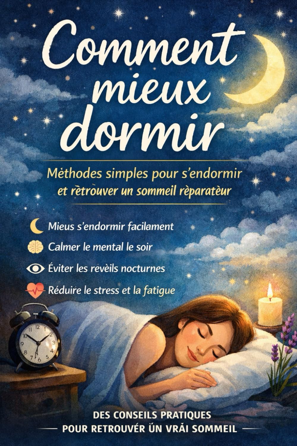 Comment mieux dormir: Méthodes simples pour s’endormir et retrouver un sommeil réparateur