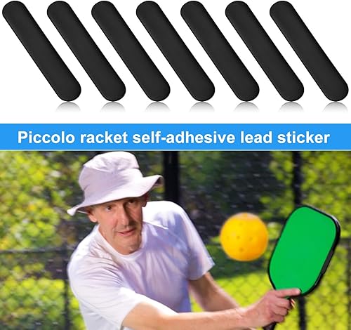 Miniatura 3 de Cinta de plomo de Pickleball - Cinta de plomo de 0.11 oz para paletas de pickleball, cinta adhesiva de plomo accesorio para protector de bordes de