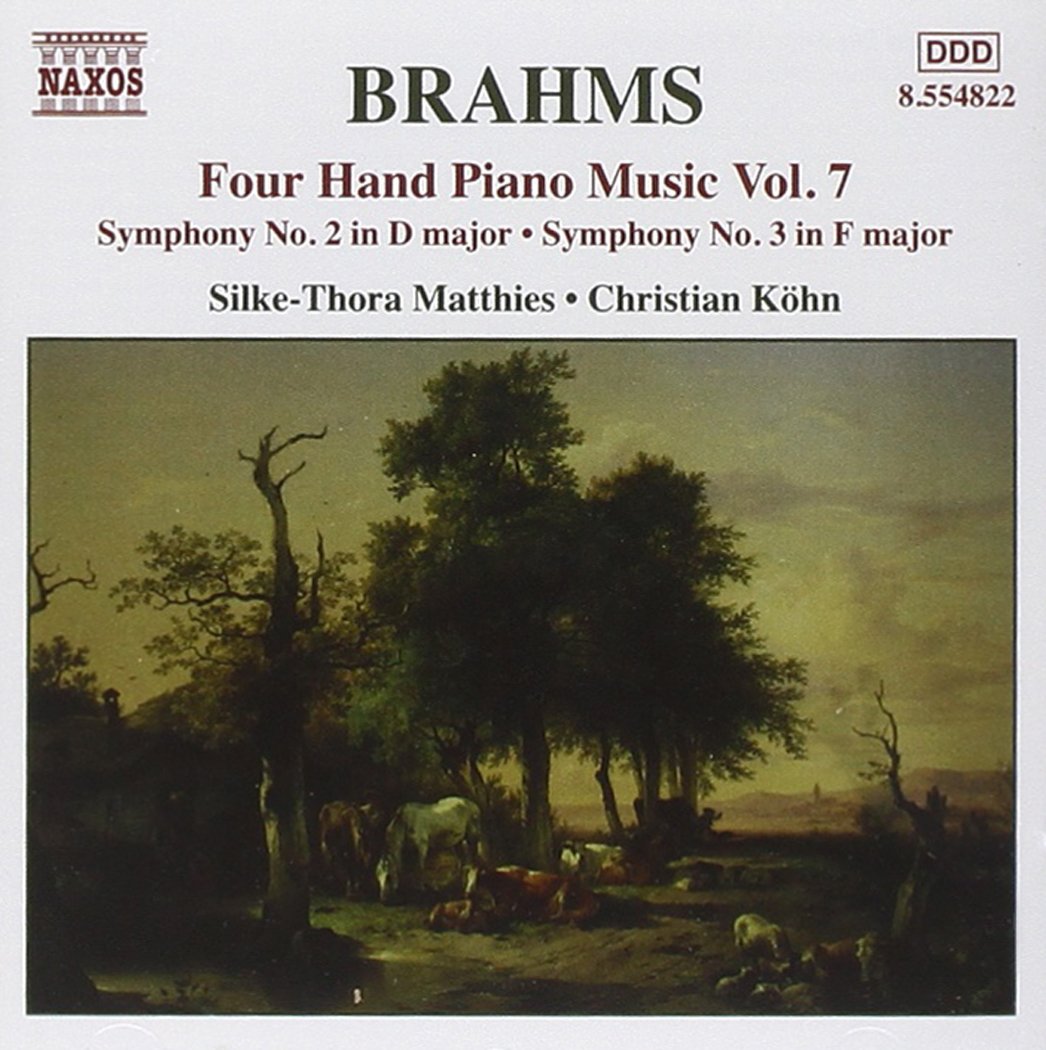 Four Hand Piano Music Vol. 7 [Audio CD] Silke-Thora Matthies and Brahms