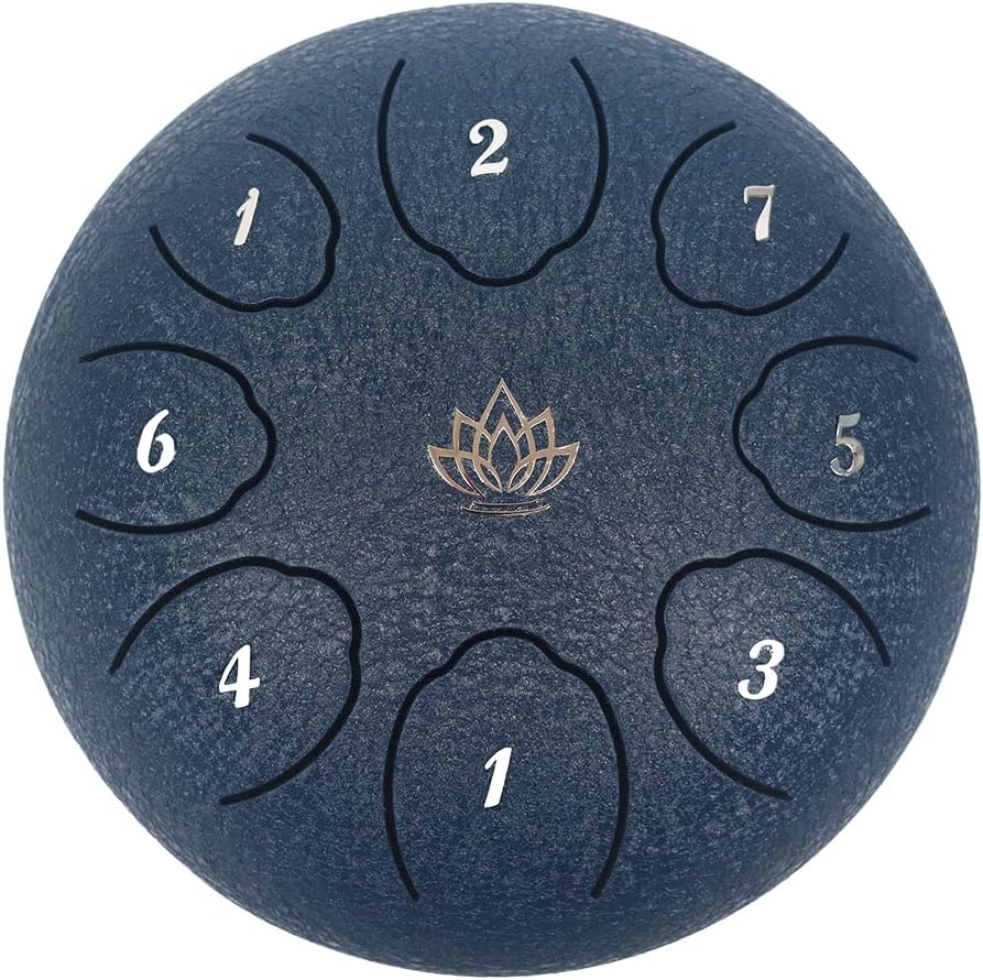 Yasisid Steel Tongue Drum 6 Inche 8 Note Steel Drums