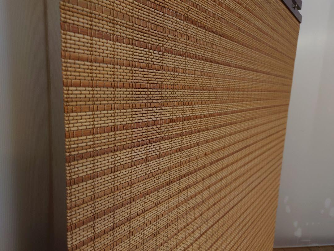 簾調　竹タペストリー調インテリア衝立　衝立前に、観葉植物等の引き立て役にも 竹タペストリー調インテリア衝立 衝立前に、観葉植物等の