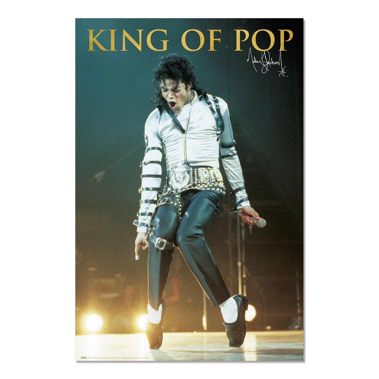 Grupo Erik Poster Michael Jackson Bad - 36 x 24 inches / 91.5 x 61 cm - Shipped Rolled Up - Cool Posters, Art Poster, Wall Posters & Prints