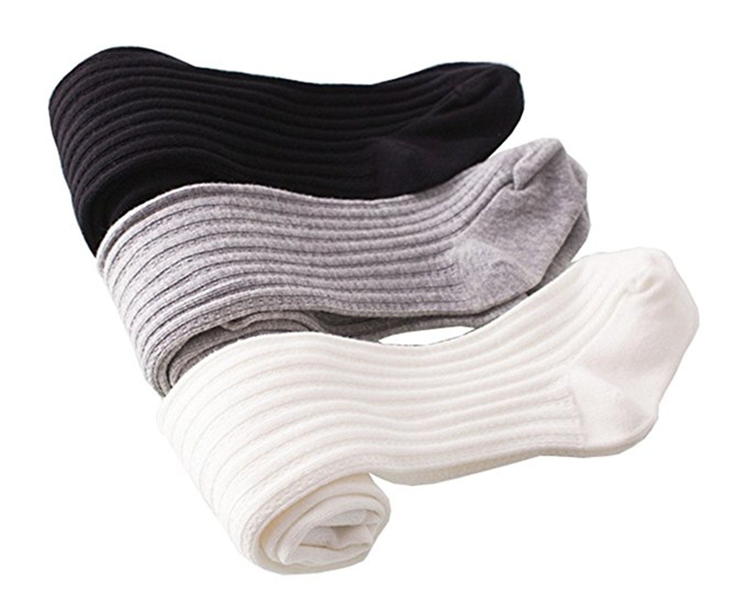 JELEUON 3 Pack Of Baby Toddler Girls Winter Knit Tights Stockings Panties Leggings Pantyhorse 3-4 Years