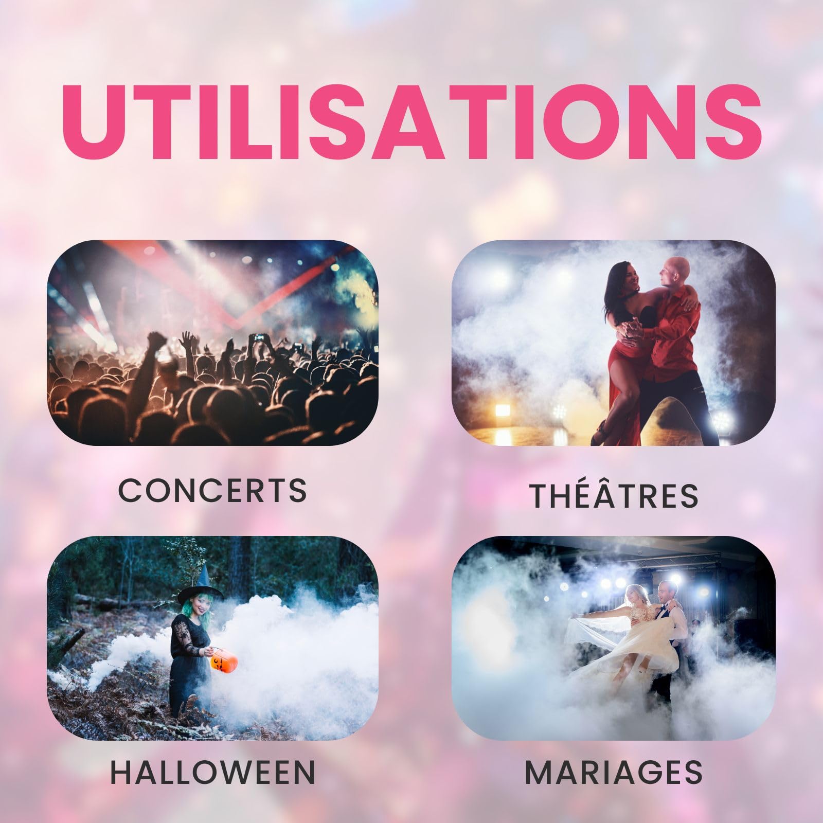 Plantawa Liquide Machine à Fumée 5 Litres : Densité Très Haute Odeur Fraise, Machine à Fumée, Canon Fumée, Fog Machine, Halloween Holographic, Halloween Fumée, Feu D'artifice et Fusées D'artifice