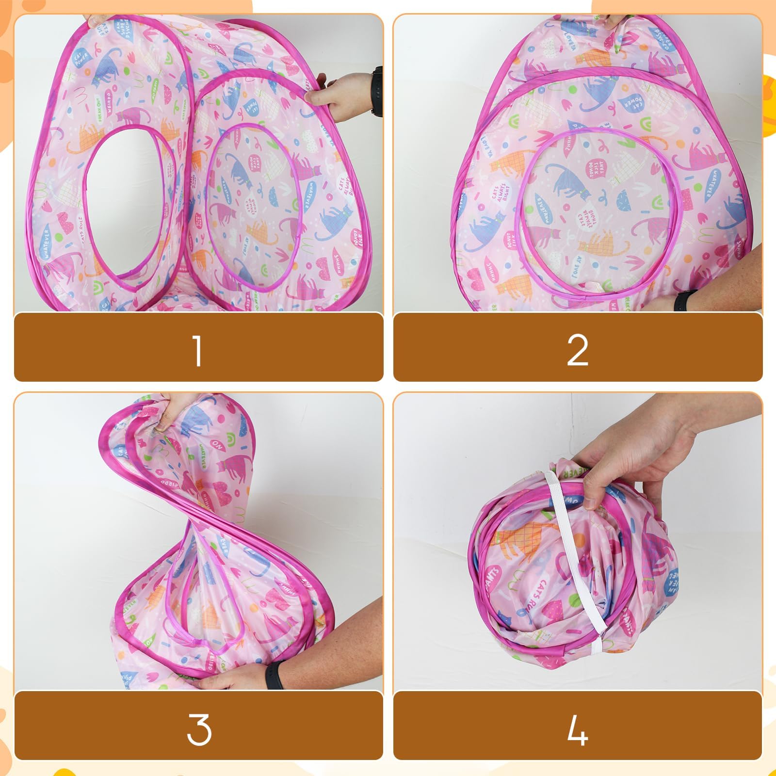 Andiker Cat Pop Up Tent - Image 4