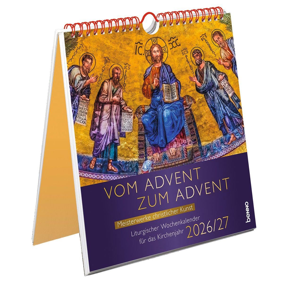 Vom Advent zum Advent 2026/27: Liturgischer Wochenkalender für das Kirchenjahr