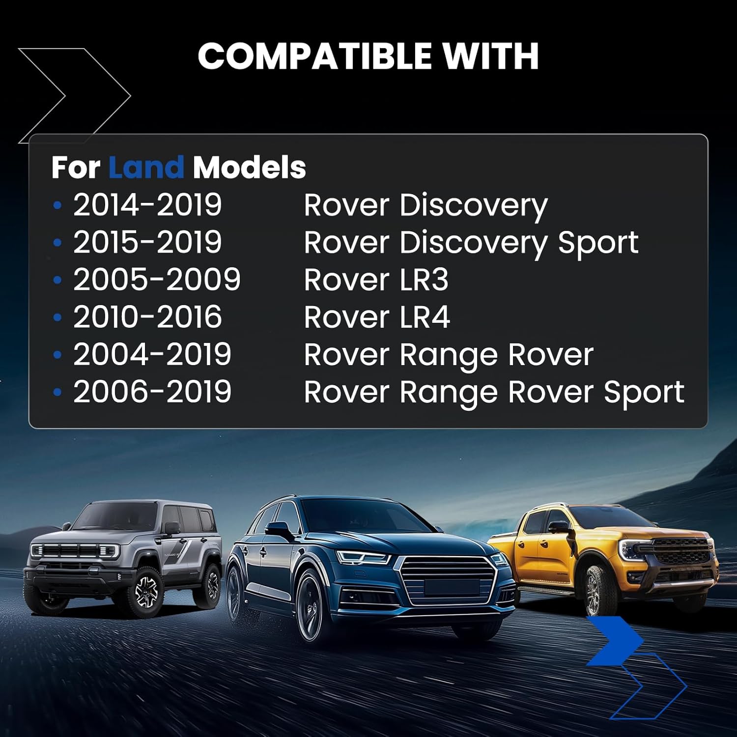 5x120mm Wheel Spacers 1.25inch Compatible with Land Rover Defender 90 110 130 LR3 LR4 Range Rover, 72.56mm Center Bore & 5 Lug Forged M14x1.5 Wheel Adapters, 2PCS