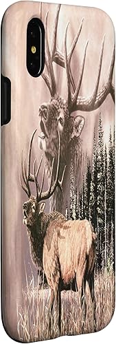 Miniatura 9 de Funda para iPhone 13 American Elk Hunter Dad Case Camo Deer Elk Buck