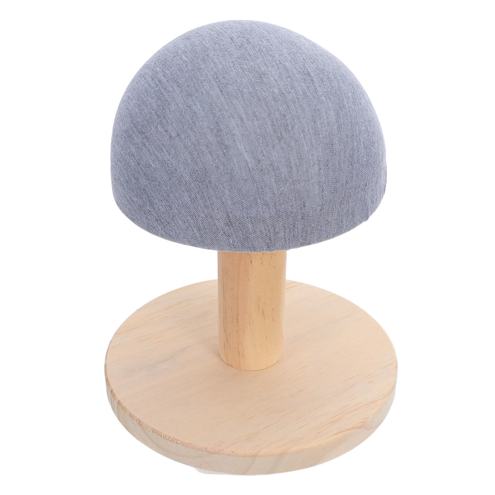 SUPVOX Holz Bügelbrett Kleiner Bügelhocker mit Grauem Bezug Kleines Bügelbrett für Kragen Ärmel und BHS Tragbar Platzsparend Vielseitig für Feine Kleidung und Näharbeiten