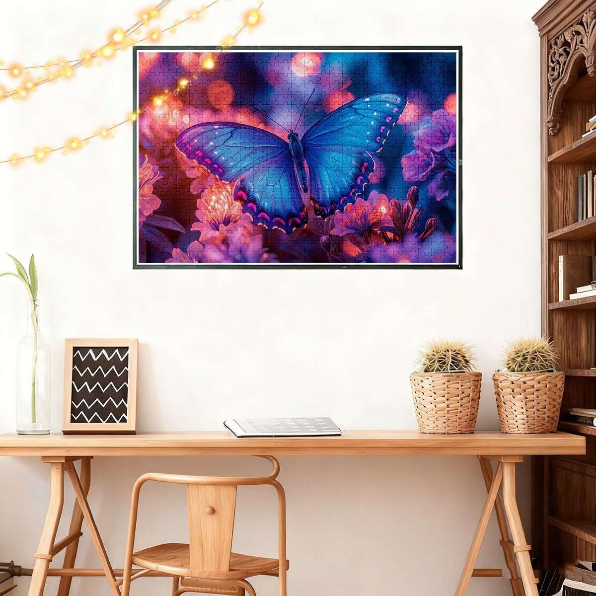Puzzle 6000 Piezas Adultos Mariposa Puzzle para Adultos Flor Rompecabezas Juguetes Educativos Regalos Originales para Mujer Rompecabezas Entretenimiento Creativo Divertido Familia Juego 179x105cm F-53
