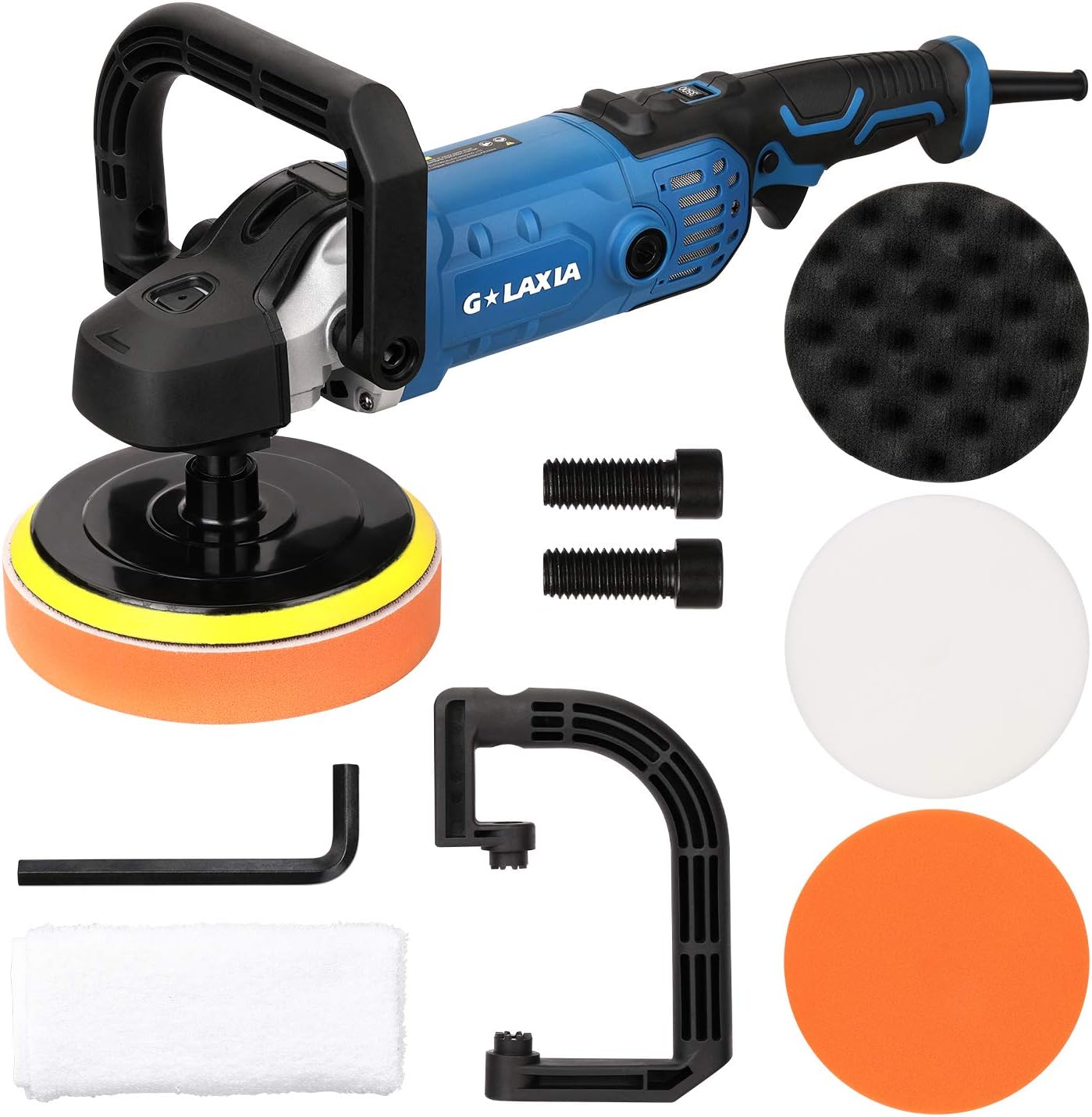 G LAXIA Polishers, Professional Polisher 1300W, Variable Speeds 600