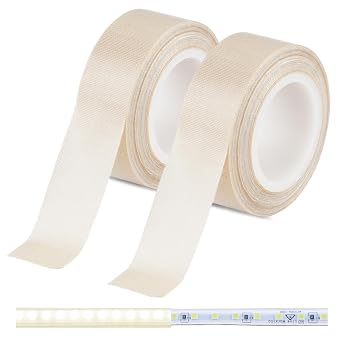 2PCS Light Dimming Tape 0.78inx32.8ft LED Light Strip Masking Tape