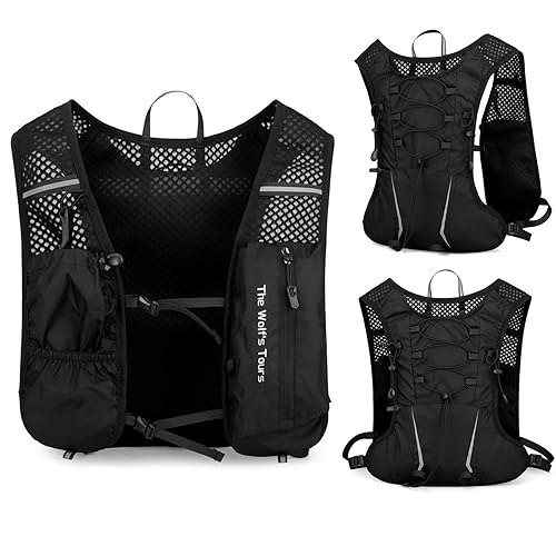 Gilet de Course pour Homme et Femme, Sac à Dos