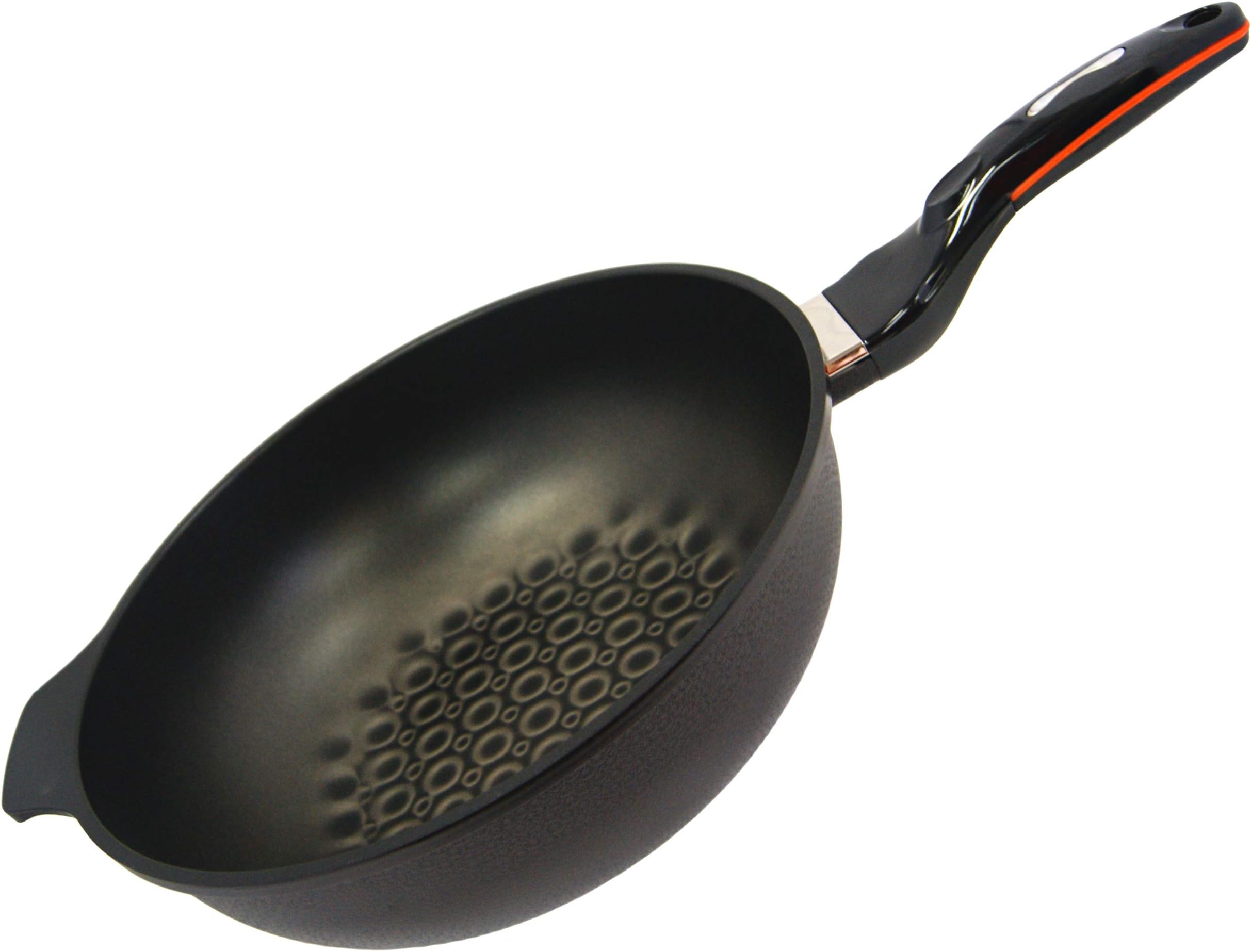 Evermore 3D Bubble Diamond Nonstick Wok 13.3" (5" Deep) - 34cm