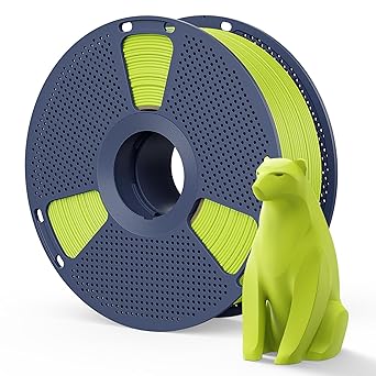 Matte PLA Filament 1.75mm Lime Green Color, 1kg2.2lbs SUNLU 3D Printer Filament, Smooth Matte Finish, Less Brittle, Reduced Layer Line Appearance, Sprout Green