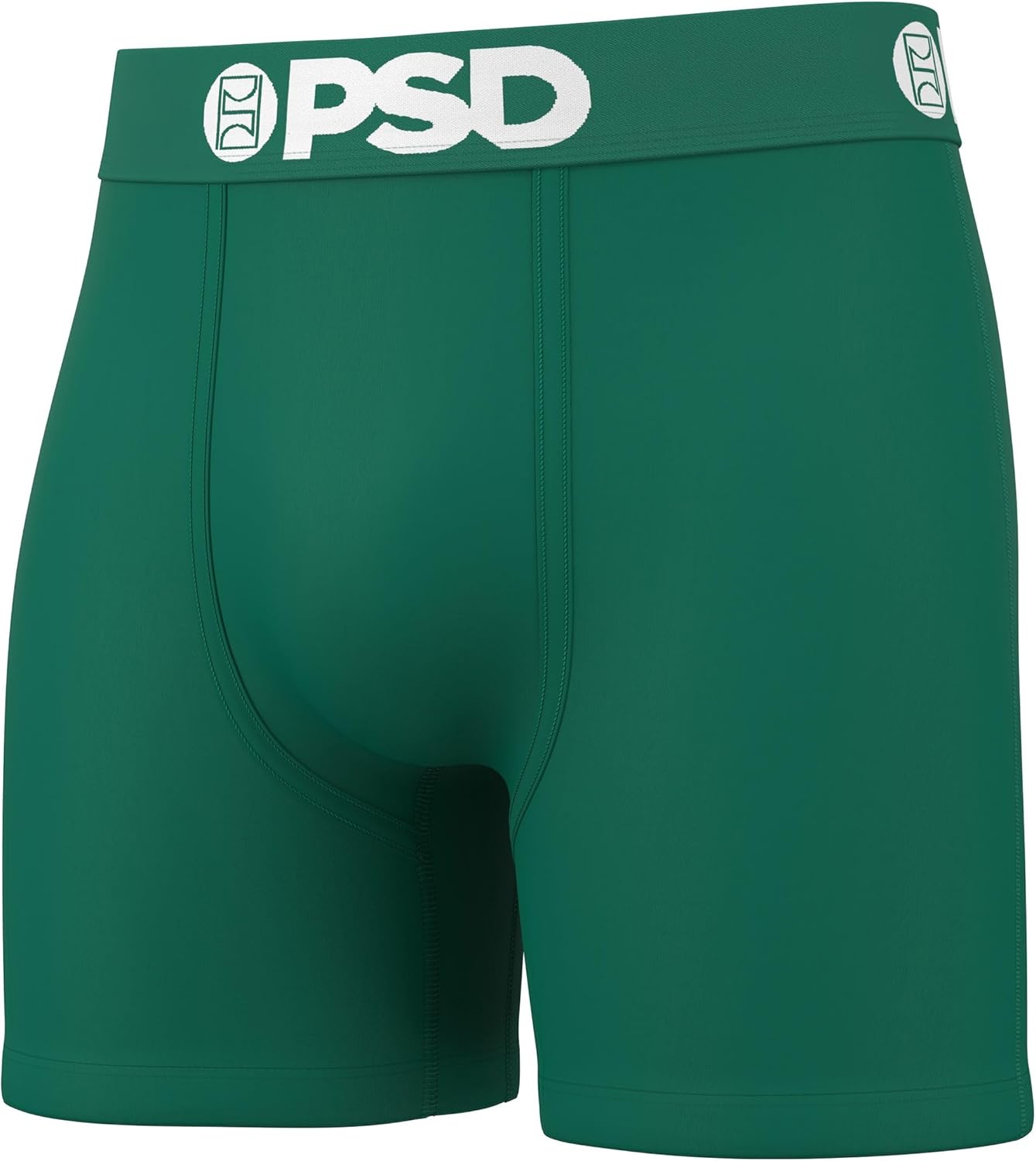 PSD Underwear Mens Boxer Briefs - Solid Basics, Mid Length Pack & Singles, Soft & Breathable Boxer Briefs for Men - Image 3