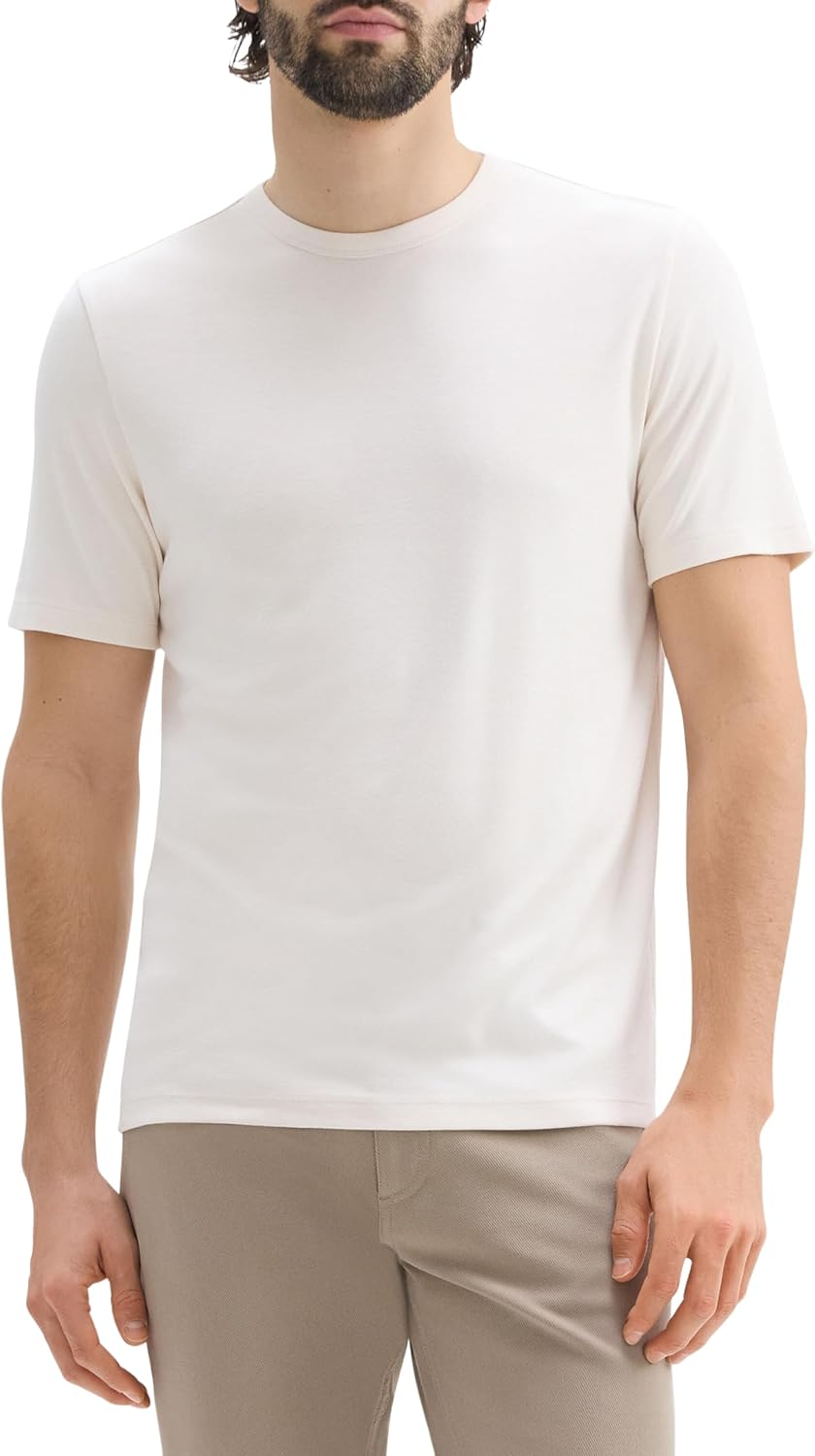 Theory Men's Essential Tee in Anemone - Image 2