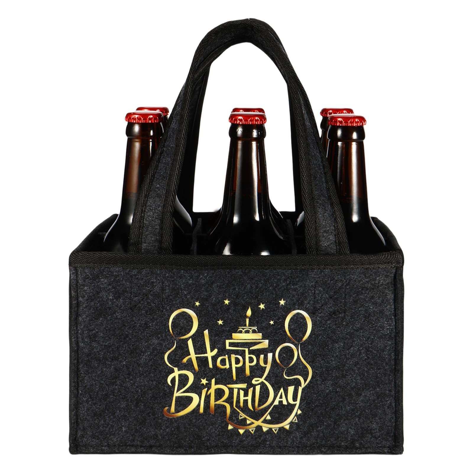 KHstylehoo Bier Geschenke für Männer Geburtstag, Tragetasche Männerhandtasche Bier, Lustige Personalisierte Geschenke Männer
