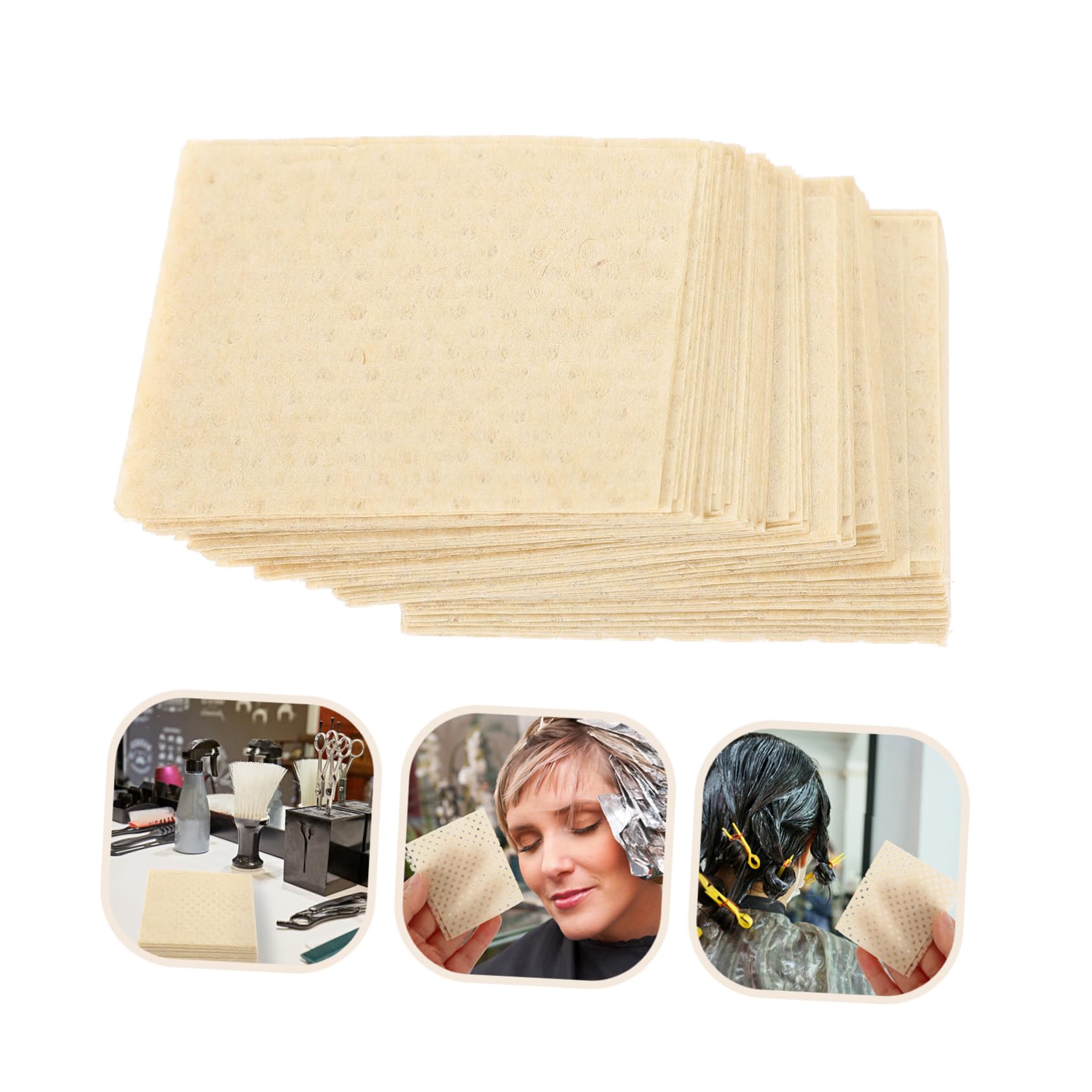 Ipetboom End Wraps for Hair Perms Perm Rod Paper Disposable Styling Strips Hair Tissue Salon Tool