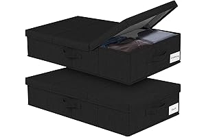 Large Under Bed Storage Bins with Lids