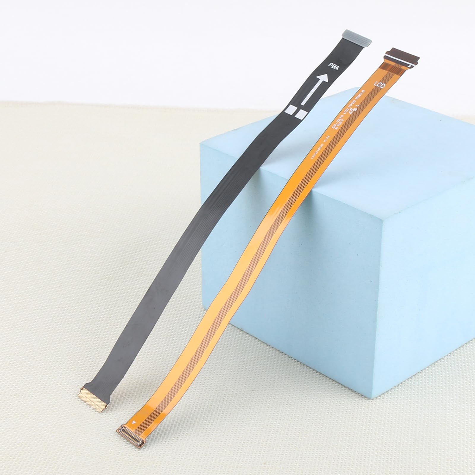 RongZy Cable Flex de Pantalla LCD para Samsung Galaxy Tab A 10.1 2019 T510 T515 Conector Retro Toque Display para conectar a la Placa Base