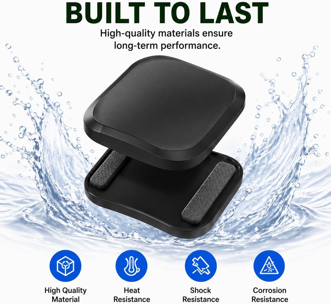 GPS Tracker for Vehicles, iOS Only Magnetic Waterproof Car Tracker, No Monthly Fee, Mini Portable GPS Tracker for Cars, Trucks, Motorcycles, Anti-Theft Vehicle Tracking Device
