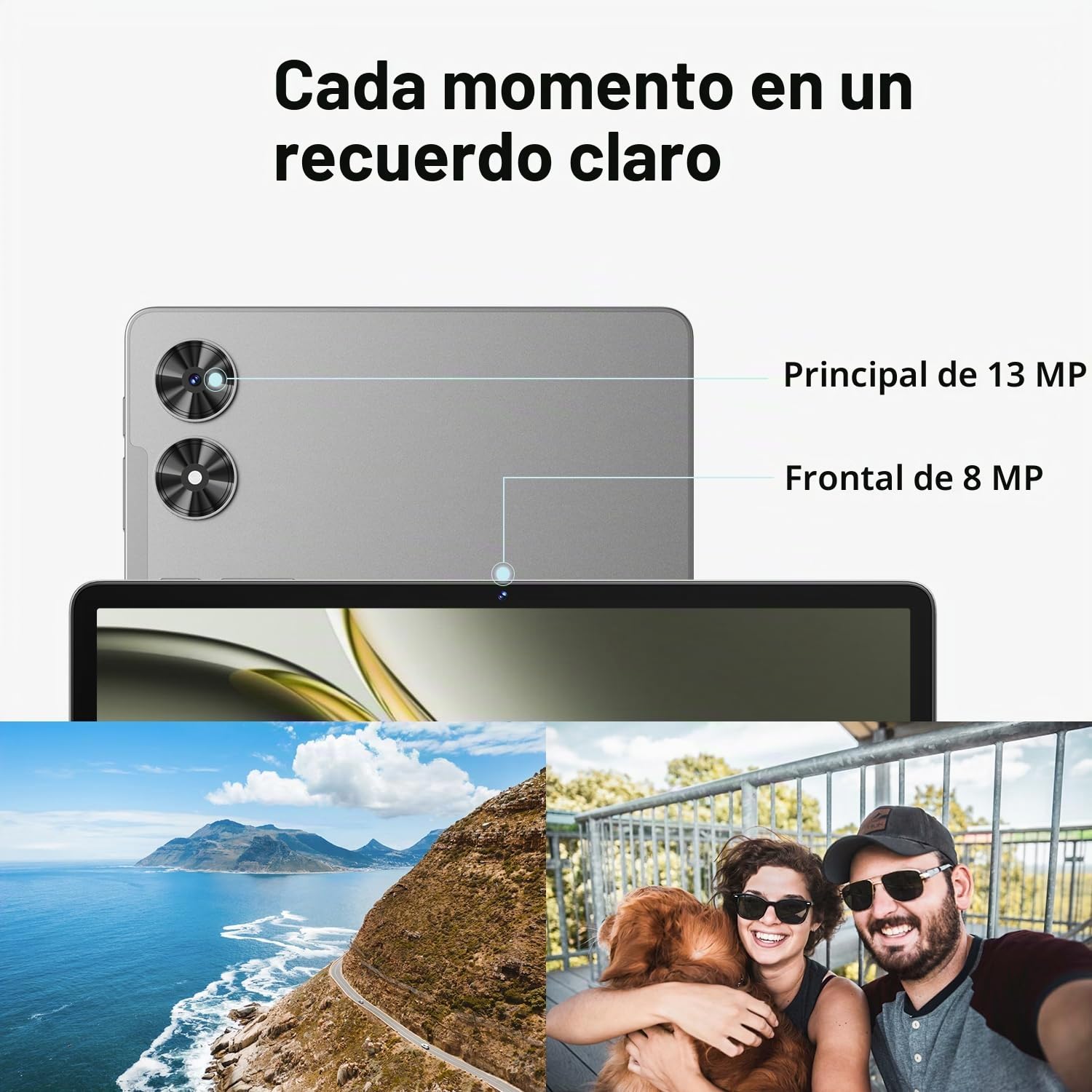 Tablet 11 Pulgadas Android 16 con Teclado, Lápiz, Ratón y Funda - 20 GB RAM + 128 GB ROM - T7250 Octa-Core - Pantalla HD 1280 x 800 - 8800 mAh - Widevine L1 - Cámara 13MP+8MP - WiFi 2,4G/5G - GPS