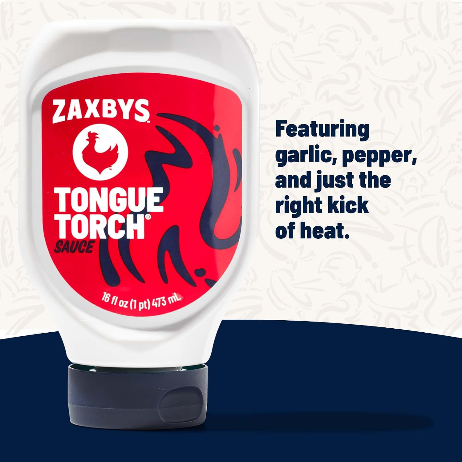 Zaxbys Tongue Torch Sauce - Hot Sauce, Zaxbys Sauce, BBQ Sauce, Wing Sauce, Dipping Sauce for Chicken Wings, Burgers, Barbecues, Fry Sauce, Spicy Special Sauce, Secret Recipe - 16 fl oz (Pack of 2) image 5