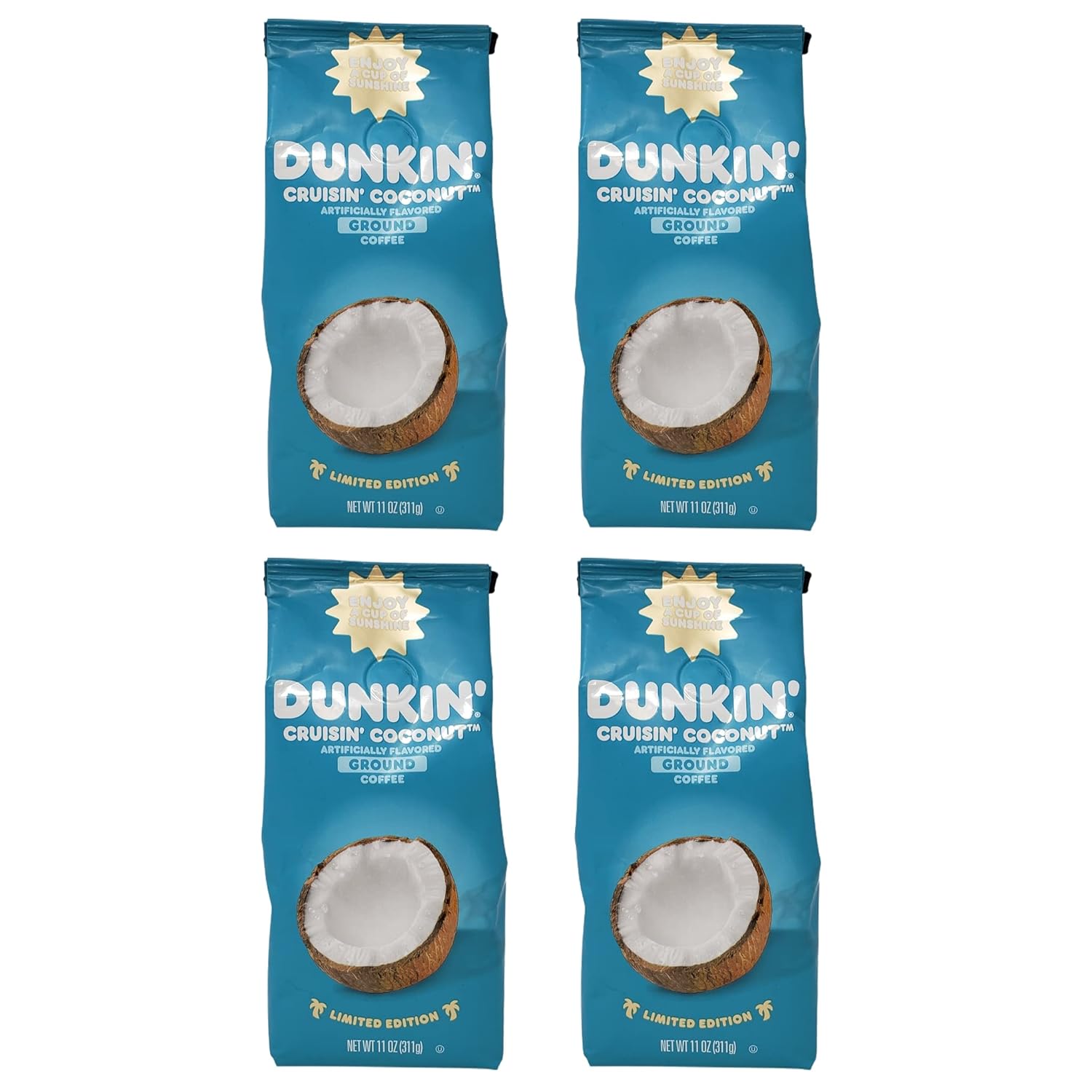 Buy Dunkin Donuts Limited Edition Cruisin Coconut Flavored Ground