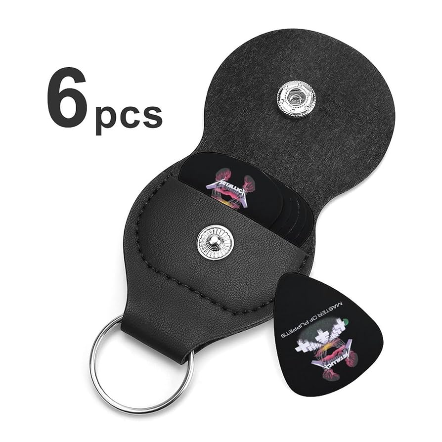 Amazon.co.jp: ギターピック 6枚セット METALLICA メタリカ