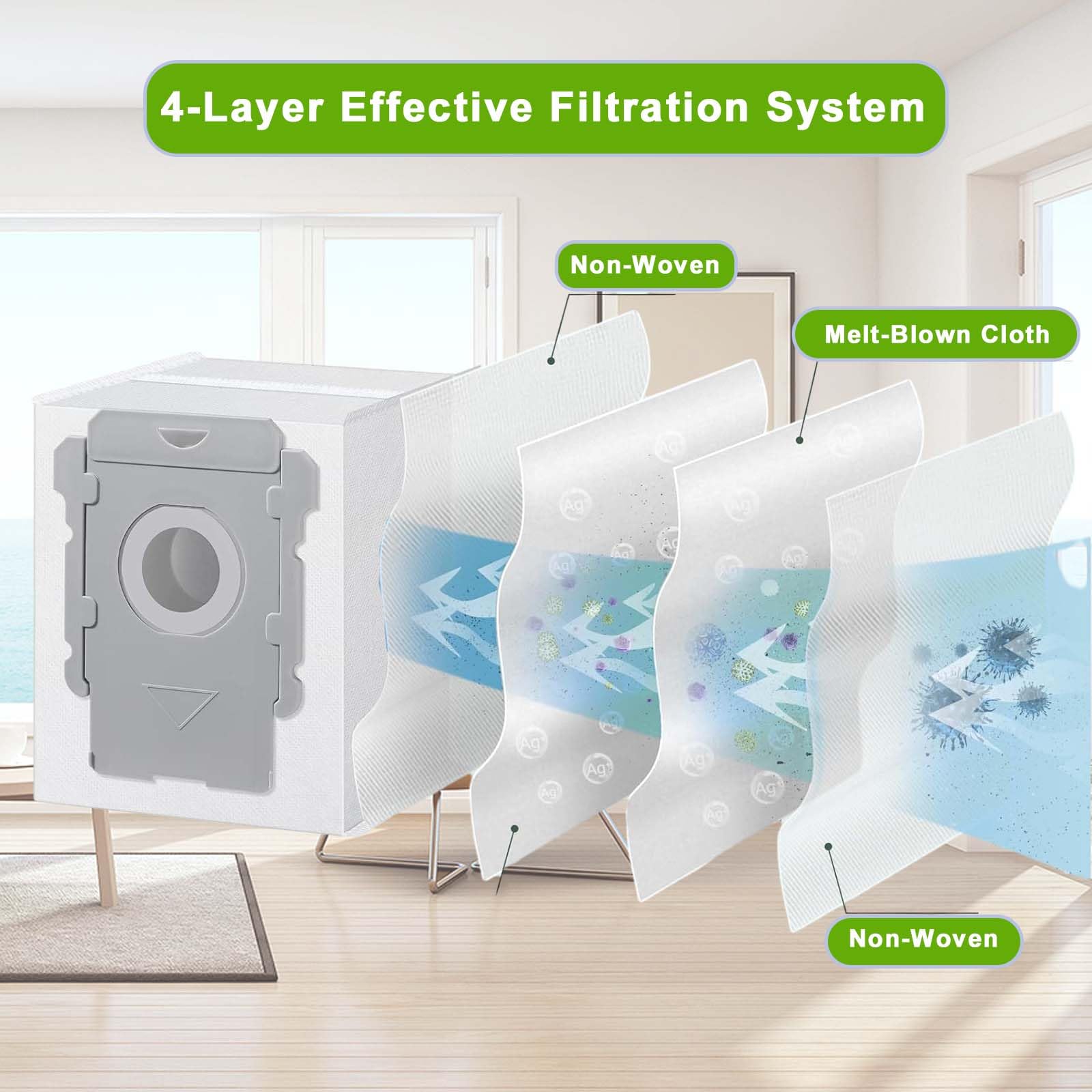 Spazzola Rullo Di Ricambio Per IRobot Roomba S9 E S9 - Foto 7