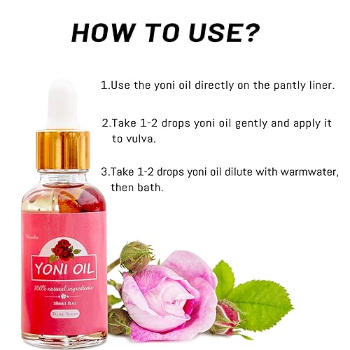 Miniatura 6 de 2 paquetes de aceite Yoni para mujeres, aceite íntimo desodorante femenino totalmente natural para mujeres, pH equilibrado y elimina el olor, suero