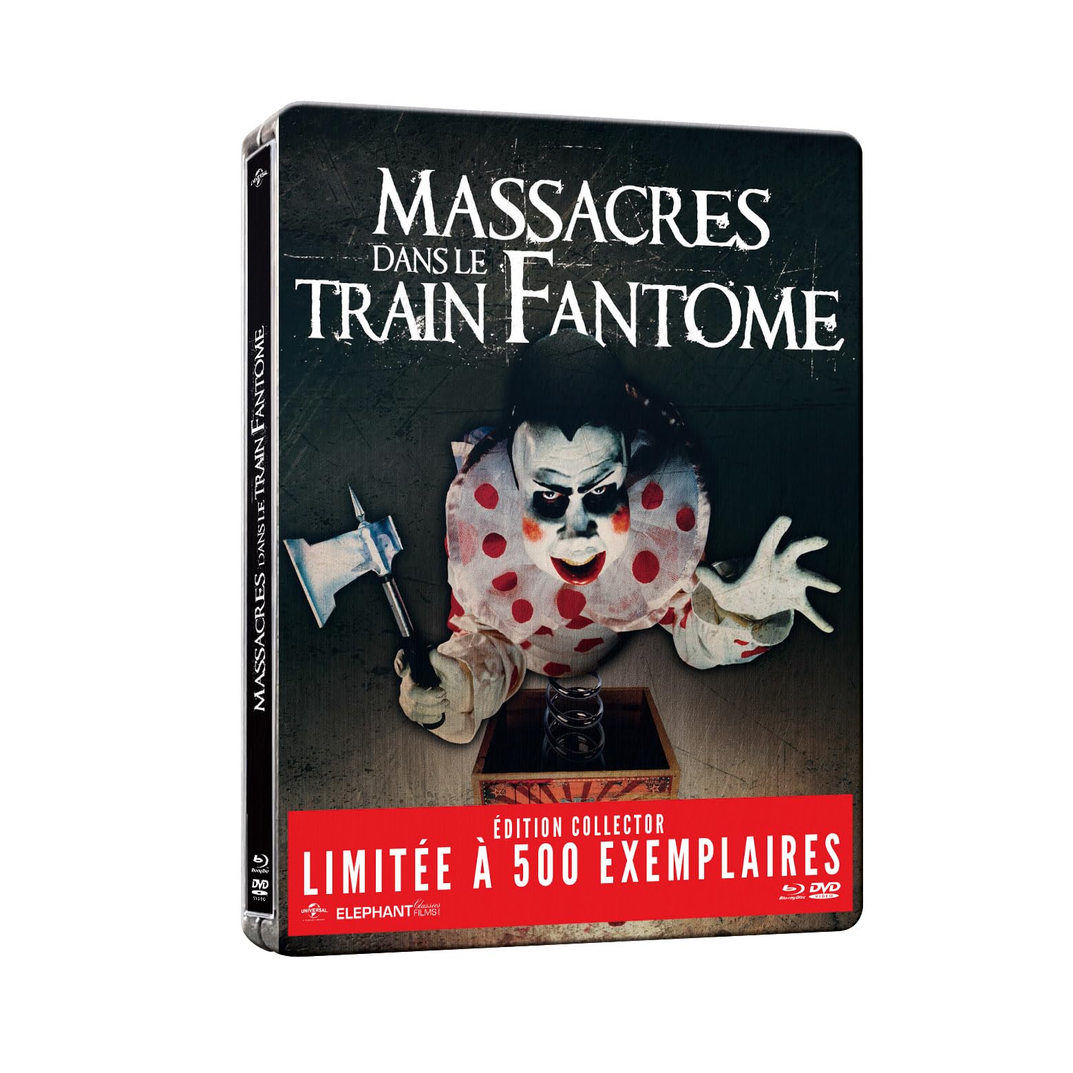 Evita el Streaming con Massacres dans le train fantôme en Formato Físico