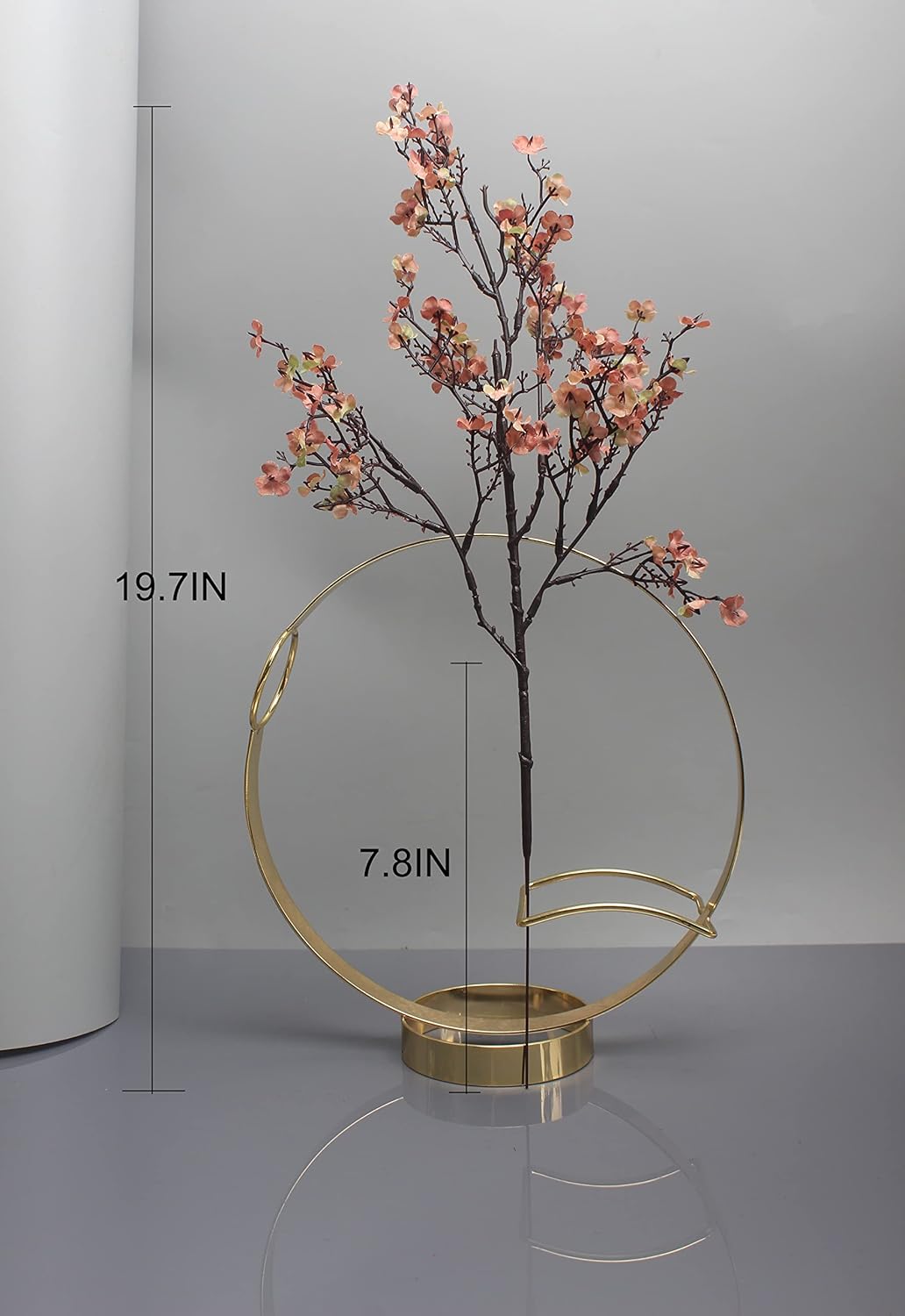 JAKY-Global Babys Breath Silk Artificial Flowers 6 Bundle European Fake Flowers Decor Wedding Party Fall Stems Decoration Bouquets DIY Home Garden,Farmhouse,Living Room Decor (Beige Brown-6pcs) - Image 6