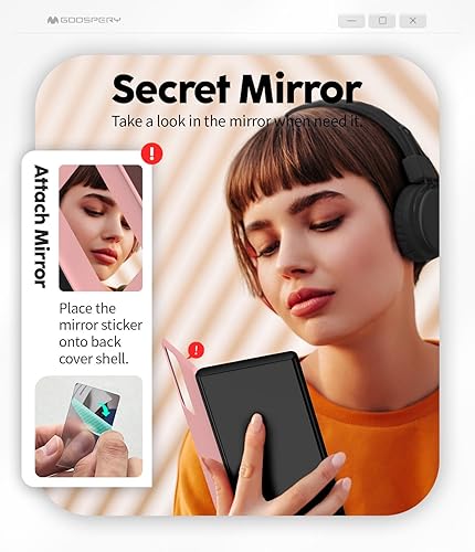 Miniatura 102 de GOOSPERY Parachoques magnético para puerta compatible con Galaxy S23, tarjetero tipo cartera, cierre automático, protección de doble capa resistente