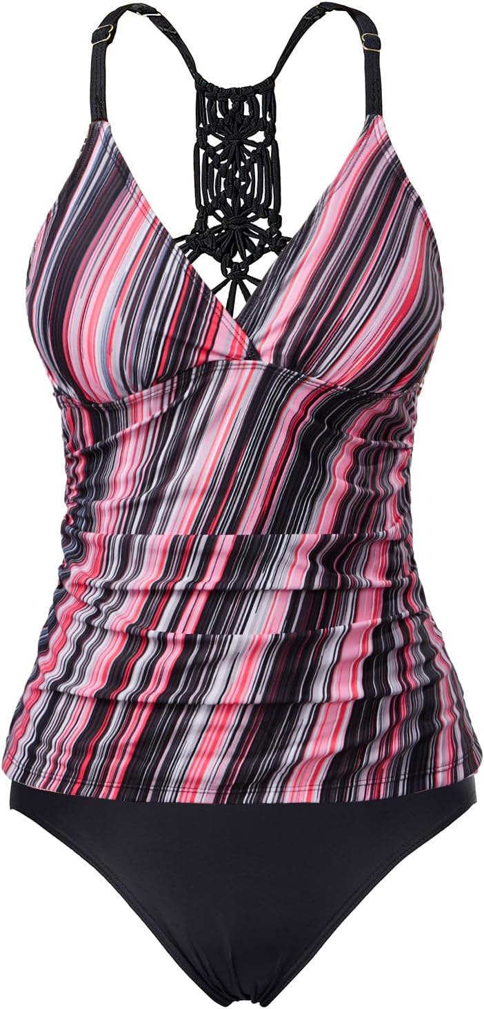 Pink Diagonal Stripe