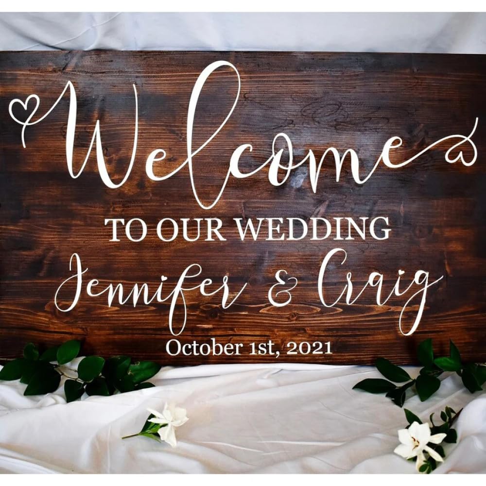 Etiqueta Engomada Del Espejo De La Boda De Bienvenida,Etiqueta Engomada Personalizada Del Vinilo De La Talla Para La Boda De Diy Etiqueta Del Cartel Del Partido Fácil De Aplicar,Personalizada,77 × 4