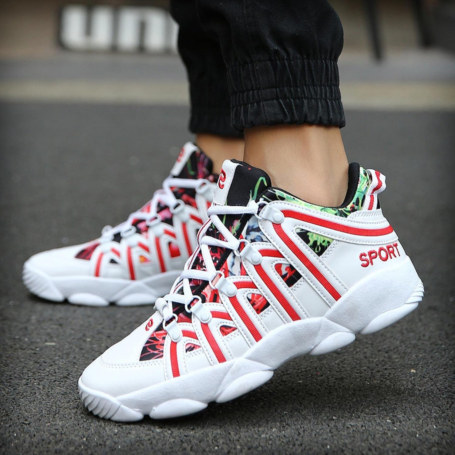 Scarpe Sportive Me's Seakers Urba Casual Scarpe Casual di Me Scarpe da Passeggio Traspiranti Scarpe da Me Scarpe di Me Piatto di Me, A99 Mesh White, 39 EU