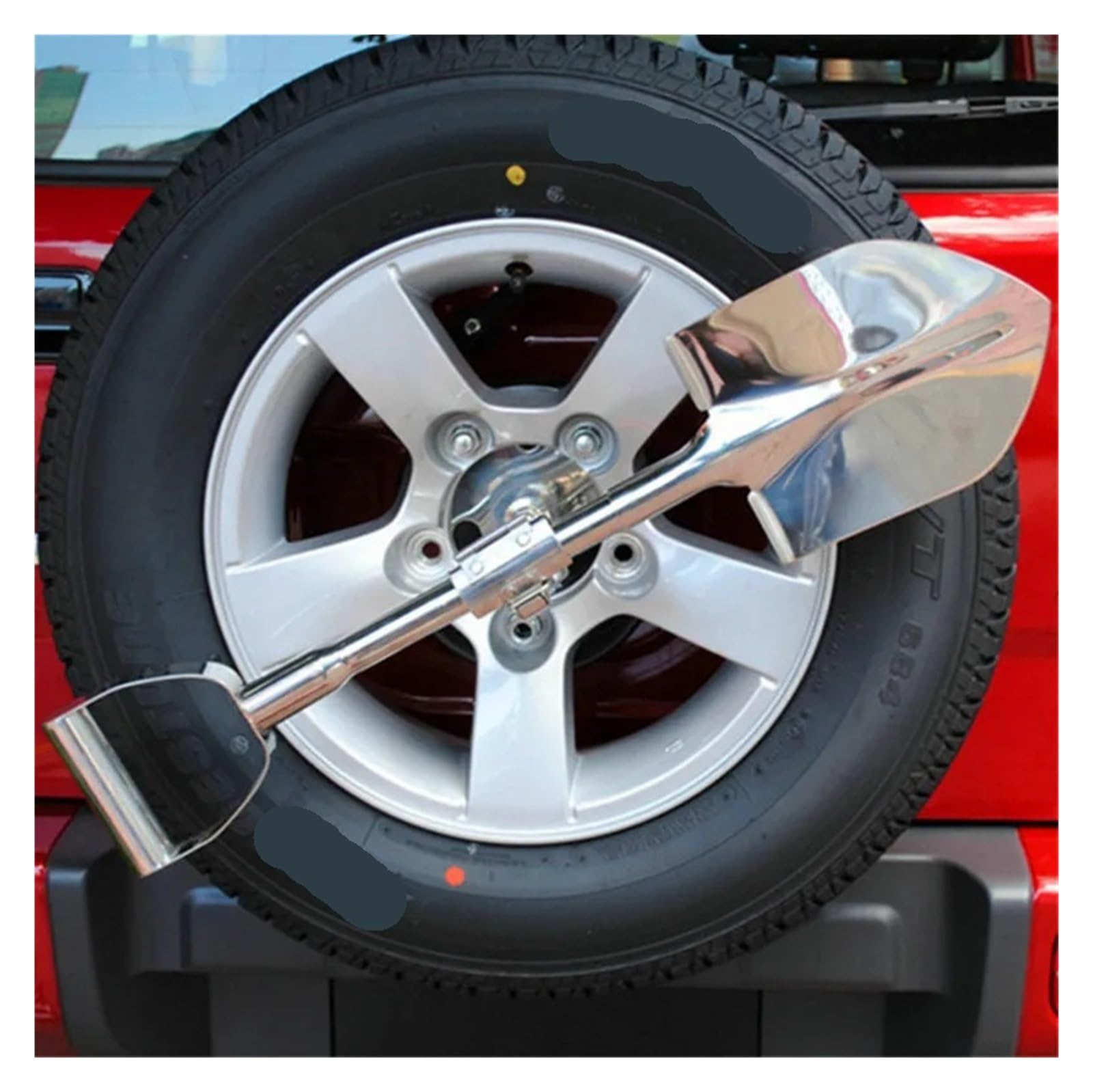 4WD 4x4 Ruota di scorta Pala in Acciaio Inossidabile Compatibile con Fuoristrada SUV 4WD