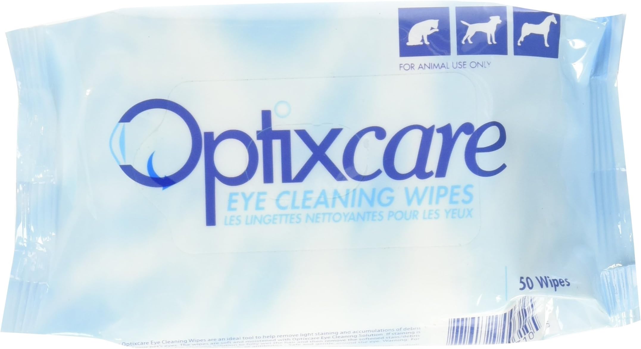 Optixcare Eye Cleaning Wipes (50 Count)