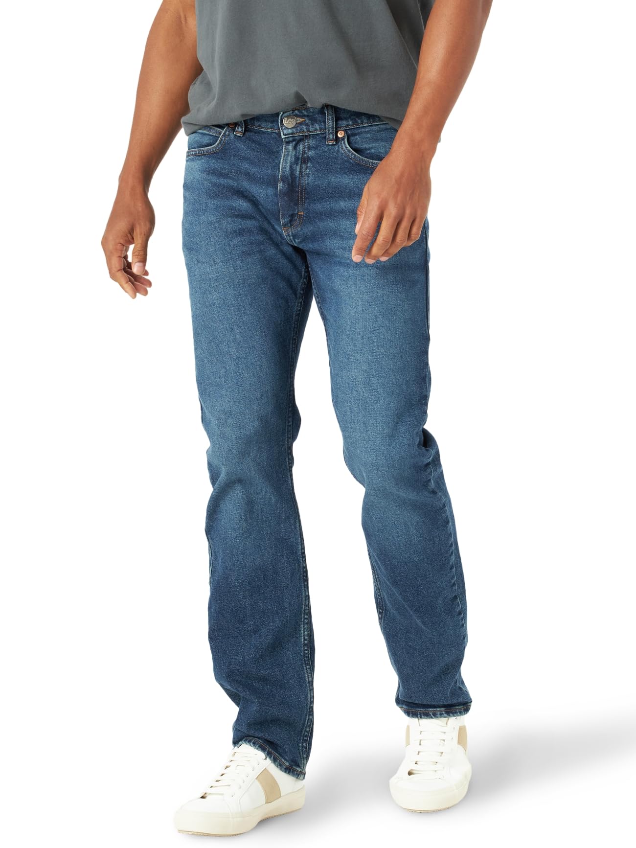 Lee Legendäre Herren-Jeans, schmales, gerades Bein, Showoff, 42W x 30L
