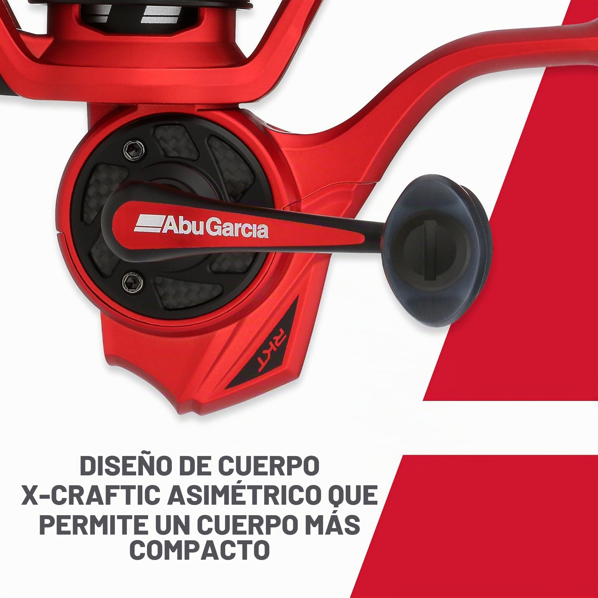 Abu Garcia Revo Rocket - Carrete de Pesca Giratorio