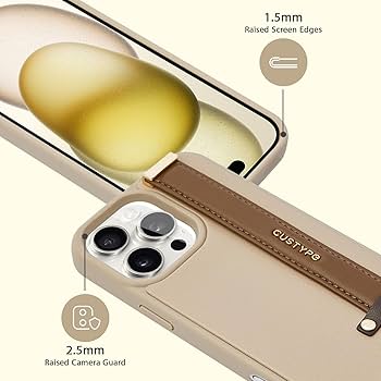 Amazon.com: CUSTYPE Compatible with iPhone 16 Pro Case with