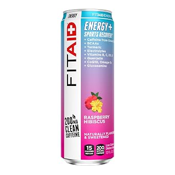 FITAID Energy Raspberry Hibiscus 1 Can