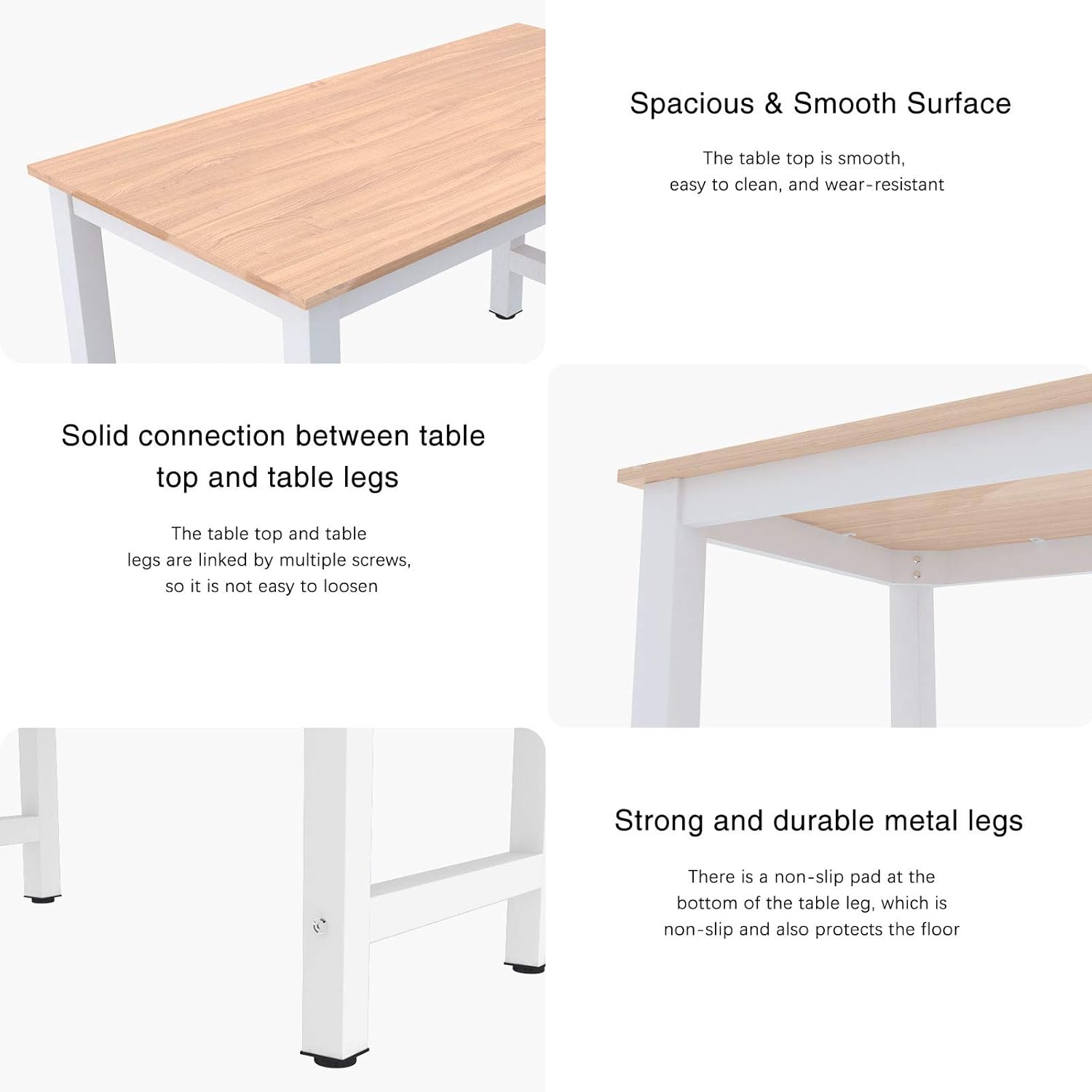 43” Kids Desk PC Laptop Table Study Work-Station Home Office Furniture Wood for Kids