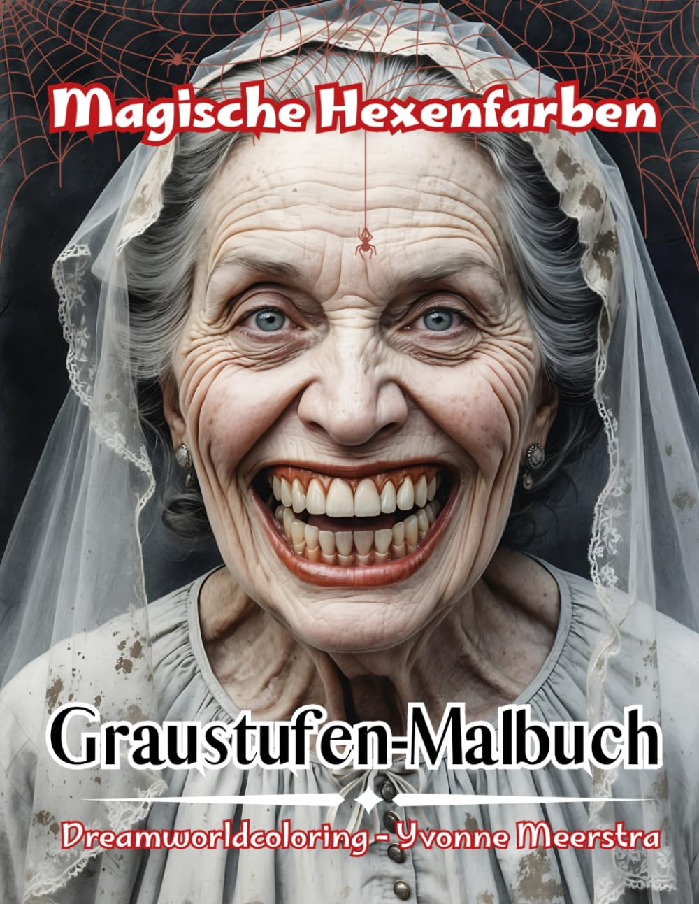 Magische Hexenfarben: 71 faszinierende Hexen-Motive – mystische Graustufen-Ausmalbilder für kreative Entspannung & Magie