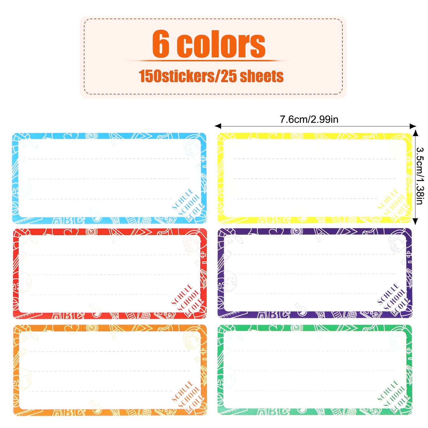 Return Address Label Stickers 400 Personalized Return Address Labels - Bald Eagle Design, 1/2" X 1 3/4", By Maestro Americopy Labels - Foto 8