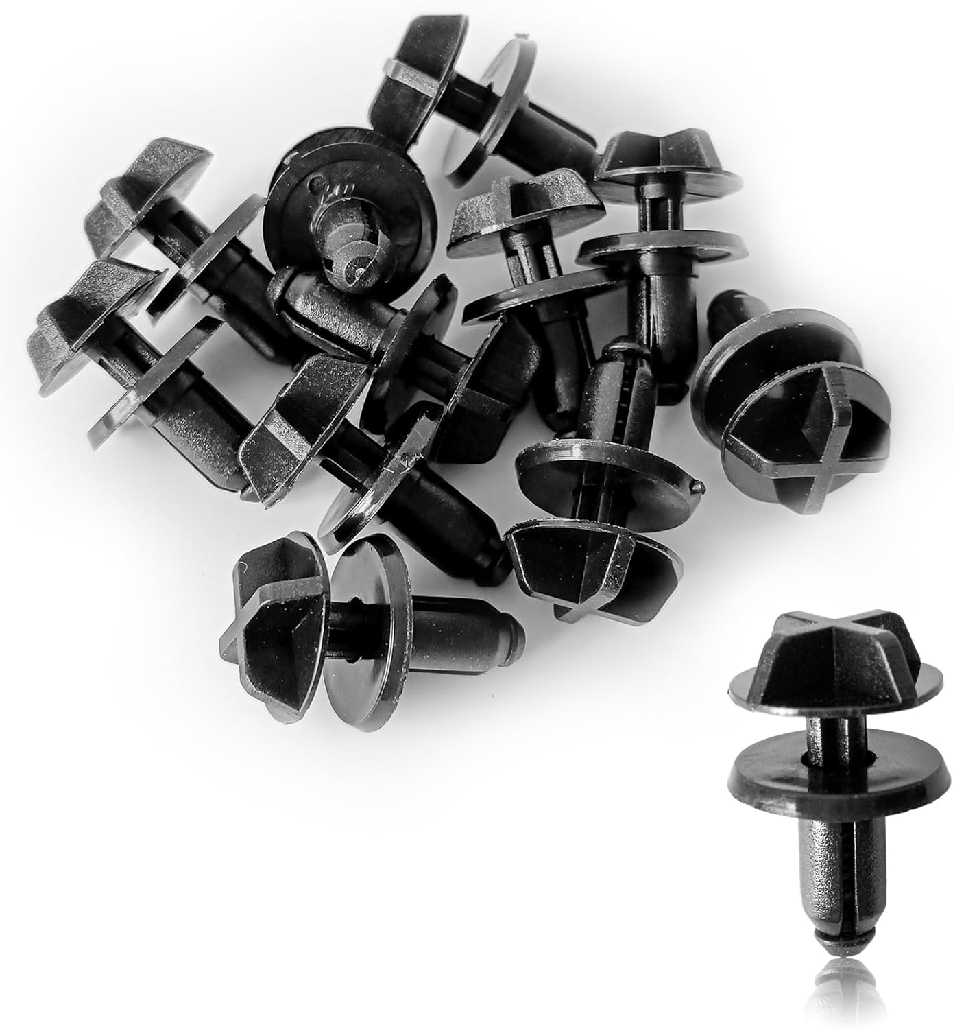 Amazon.com: Radiator Sight Shield Clip Fender Liner Rivet Radiator ...