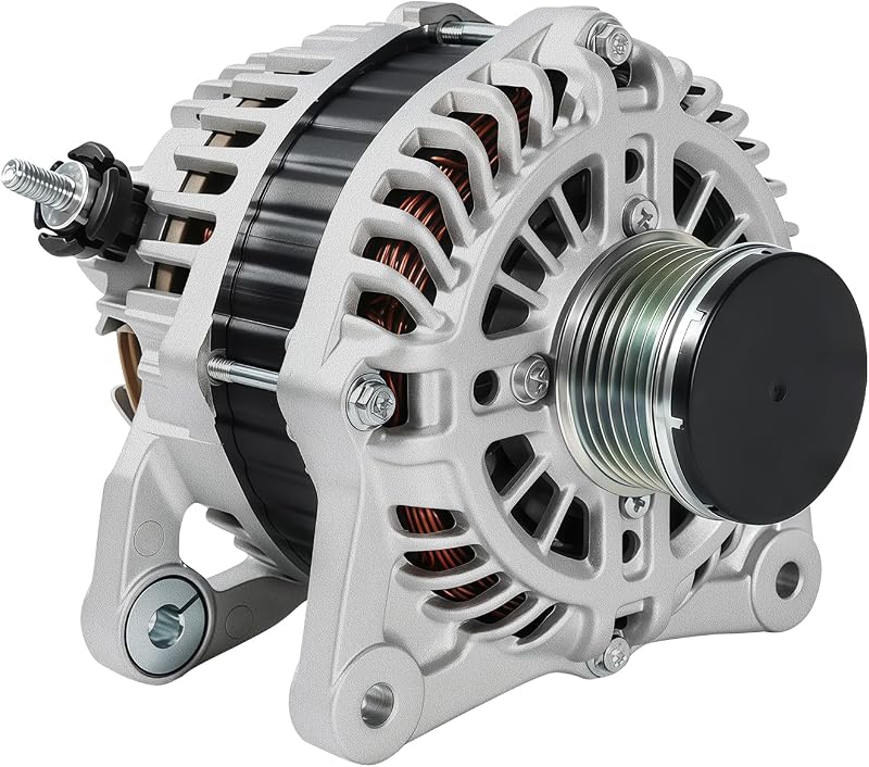 Alternador WAGSON 12 V 110 A com polia de 6 ranhuras para Nissan Altima 2.5L 2013–2018 – 1 unidade