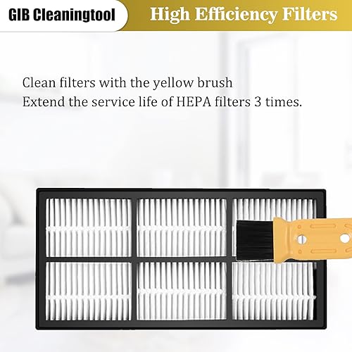 Miniatura 4 de Piezas de repuesto para iRobot Roomba 800 900 Series 805 860 861 864 866 870 871 880 890 891 960 961 964 980 981 985, 17 PCS Kit de reabastecimiento